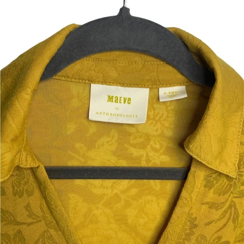 Maeve by Anthropologie Lydia Floral Wrap Top - Picture 7 of 9